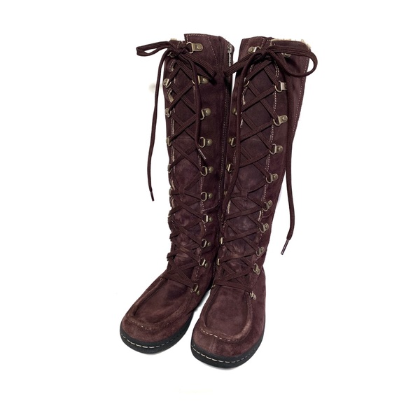 timberland knee high boots with zip